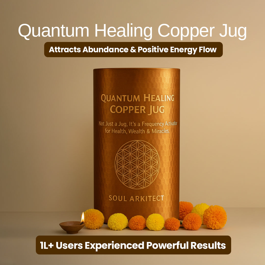 Quantum Frequency Healing Copper Jug for Wealth, Health and Success – Custom Designed for You