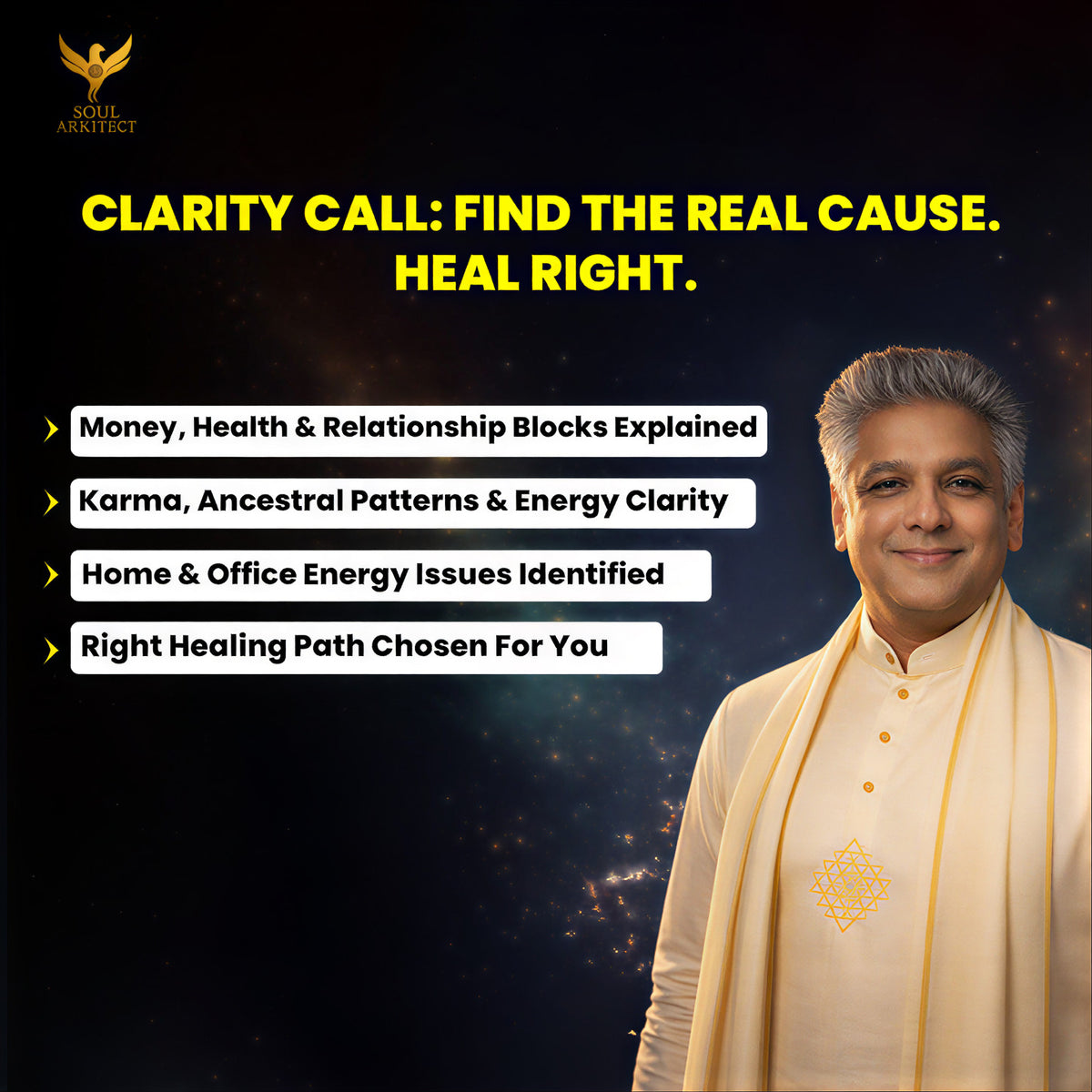 Book a Short Clarity Call with Imthyass C K — Quantum Vastu Consultant, Clinical Mind Healer and Therapist for Paranormal Issues